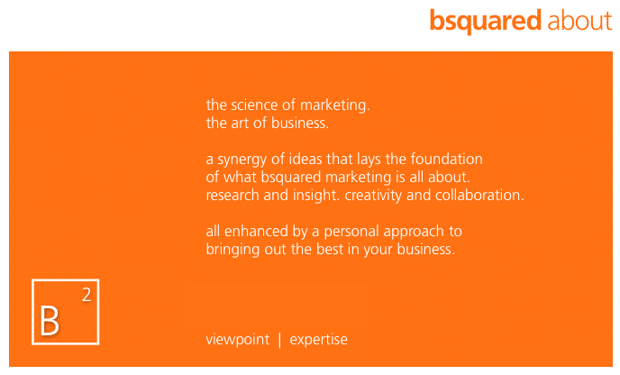 Marketing Consultants | About bsquared marketing inc.